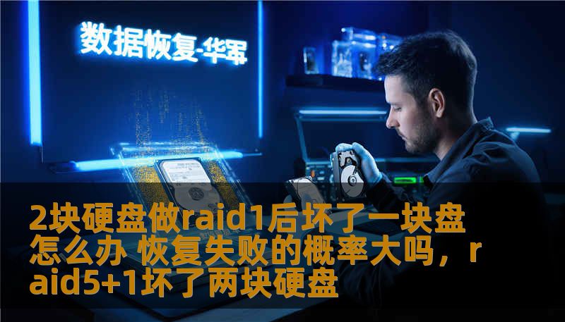 2块硬盘做raid1后坏了一块盘怎么办 恢复失败的概率大吗,raid5+1坏了两块硬盘 2块硬盘做raid1后坏了一块盘怎么办 恢复失败的概率大吗,raid5+1坏了两块硬盘