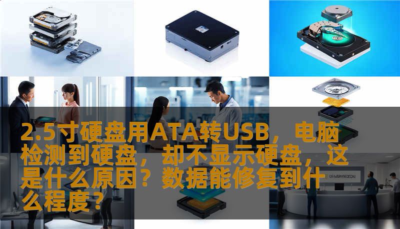 2.5寸硬盘用ATA转USB,电脑检测到硬盘,却不显示硬盘,这是什么原因?数据能修复到什么程度? 2.5寸硬盘用ATA转USB,电脑检测到硬盘,却不显示硬盘,这是什么原因?数据能修复到什么程度?