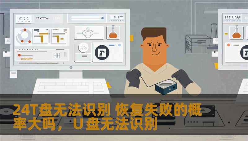24T盘无法识别 恢复失败的概率大吗，∪盘无法识别