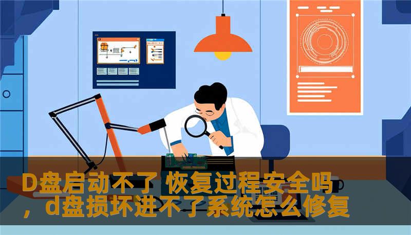 D盘启动不了 恢复过程安全吗，d盘损坏进不了系统怎么修复