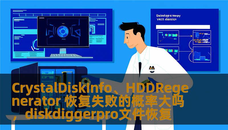 CrystalDiskInfo、HDDRegenerator 恢复失败的概率大吗，diskdiggerpro文件恢复