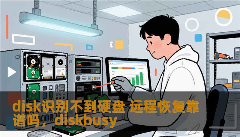 disk识别不到硬盘 远程恢复靠谱吗，diskbusy