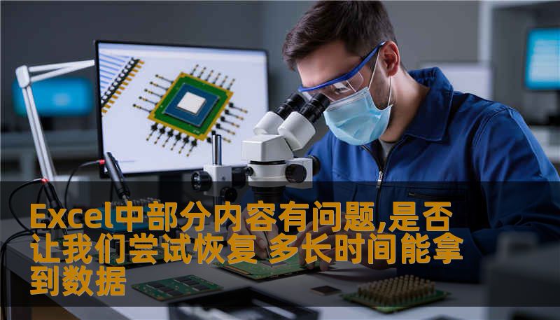 Excel中部分内容有问题,是否让我们尝试恢复 多长时间能拿到数据