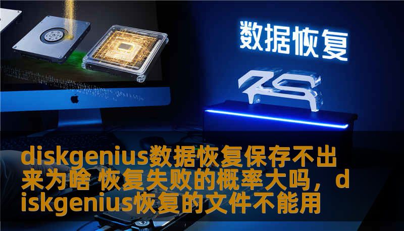 diskgenius数据恢复保存不出来为啥 恢复失败的概率大吗，diskgenius恢复的文件不能用
