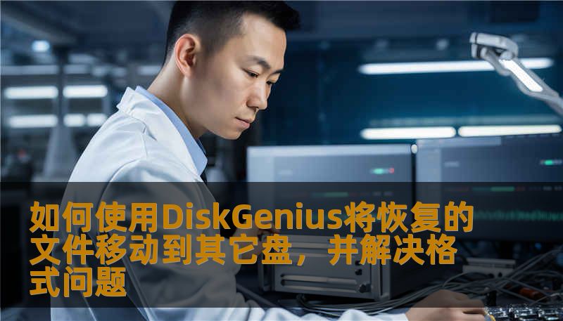 如何使用DiskGenius将恢复的文件移动到其它盘,并解决格式问题 如何使用DiskGenius将恢复的文件移动到其它盘,并解决格式问题