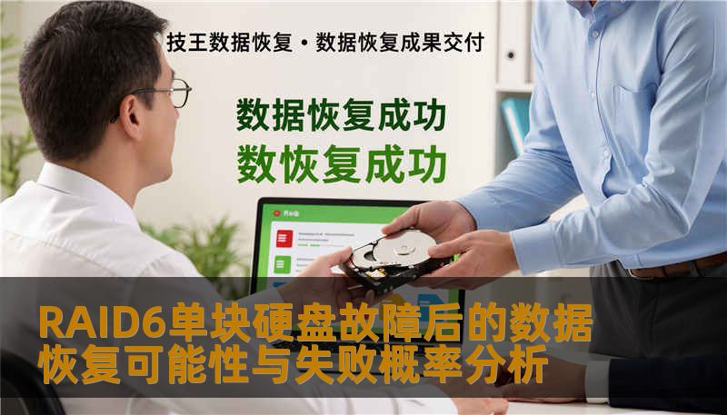 RAID6单块硬盘故障后的数据恢复可能性与失败概率分析