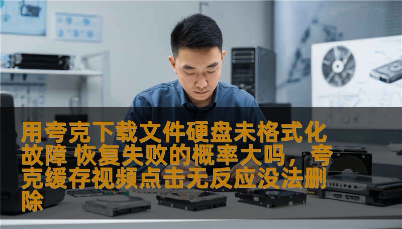用夸克下载文件硬盘未格式化故障 恢复失败的概率大吗，夸克缓存视频点击无反应没法删除