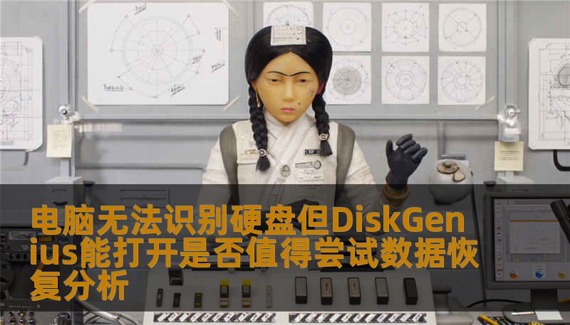 电脑无法识别硬盘但DiskGenius能打开是否值得尝试数据恢复分析