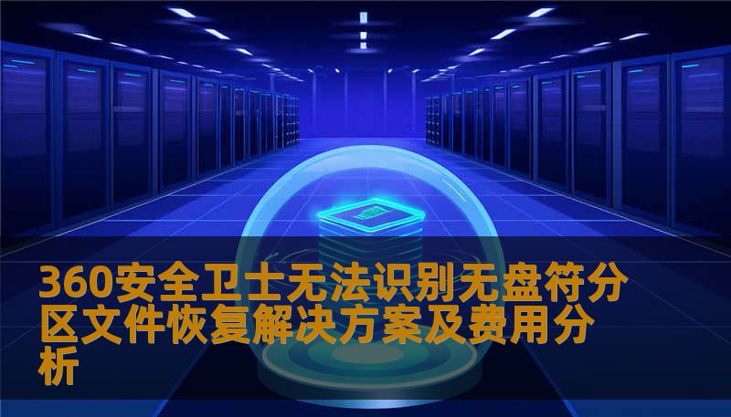 360安全卫士无法识别无盘符分区文件恢复解决方案及费用分析