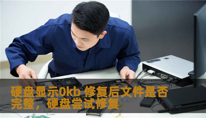 硬盘显示0kb 修复后文件是否完整，硬盘尝试修复
