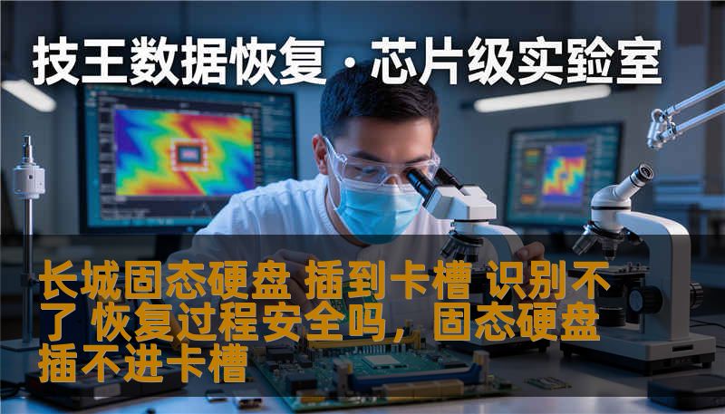 长城固态硬盘 插到卡槽 识别不了 恢复过程安全吗，固态硬盘插不进卡槽