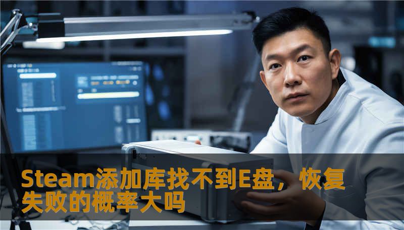 Steam添加库找不到E盘，恢复失败的概率大吗