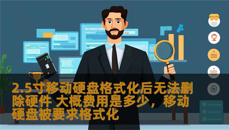 2.5寸移动硬盘格式化后无法删除硬件 大概费用是多少，移动硬盘被要求格式化
