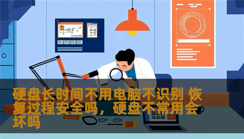 硬盘长时间不用电脑不识别 恢复过程安全吗，硬盘不常用会坏吗