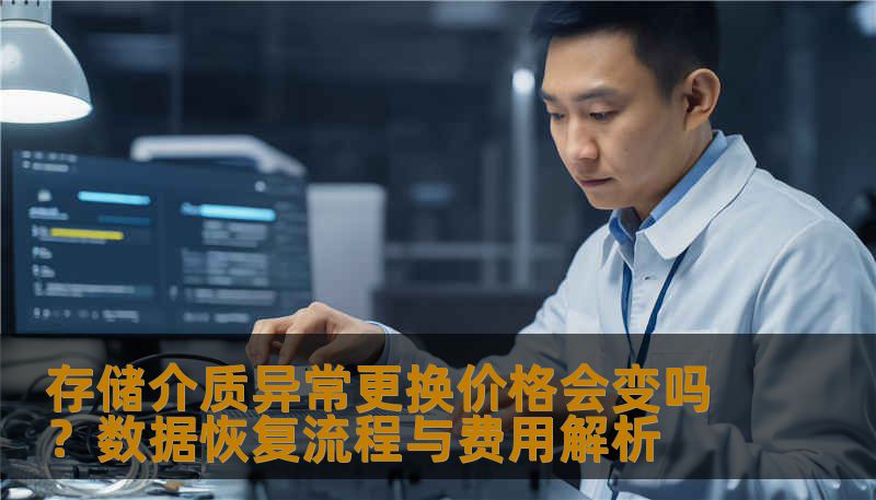 存储介质异常更换价格会变吗？数据恢复流程与费用解析