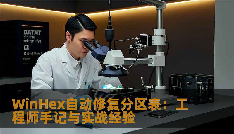 WinHex自动修复分区表:工程师手记与实战经验 WinHex自动修复分区表:工程师手记与实战经验