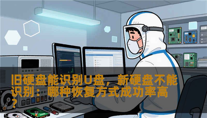 旧硬盘能识别U盘,新硬盘不能识别:哪种恢复方式成功率高? 旧硬盘能识别U盘,新硬盘不能识别:哪种恢复方式成功率高?
