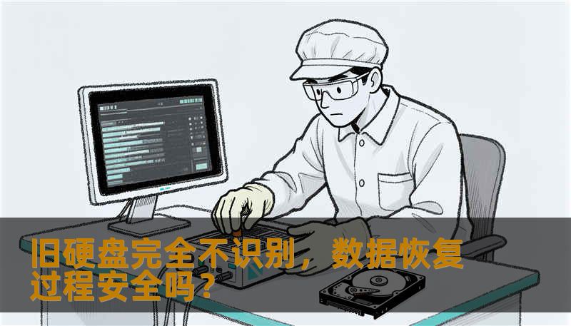 旧硬盘完全不识别，数据恢复过程安全吗？
