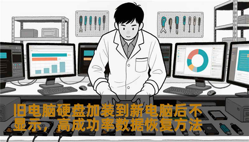 旧电脑硬盘加装到新电脑后不显示，高成功率数据恢复方法