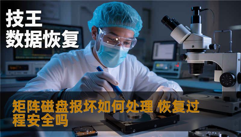 矩阵磁盘报坏如何处理 恢复过程安全吗
