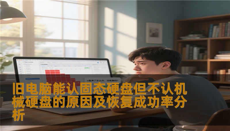 旧电脑能认固态硬盘但不认机械硬盘的原因及恢复成功率分析