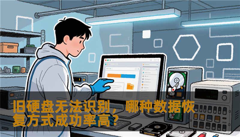 旧硬盘无法识别，哪种数据恢复方式成功率高？
