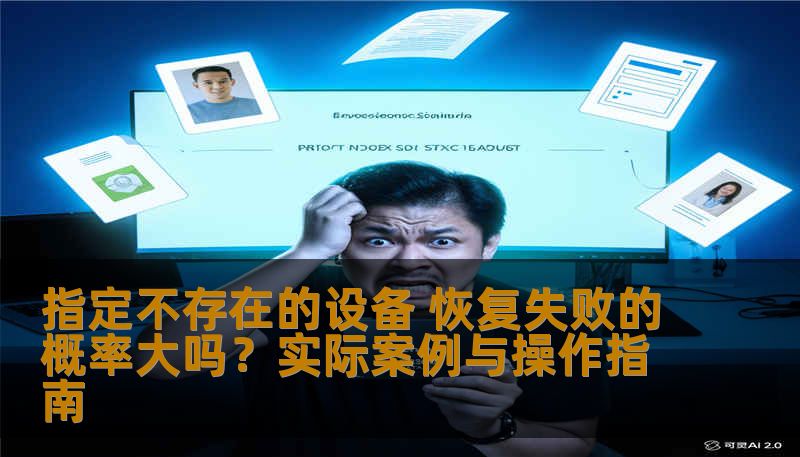 指定不存在的设备 恢复失败的概率大吗？实际案例与操作指南