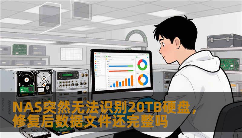 NAS突然无法识别20TB硬盘，修复后数据文件还完整吗