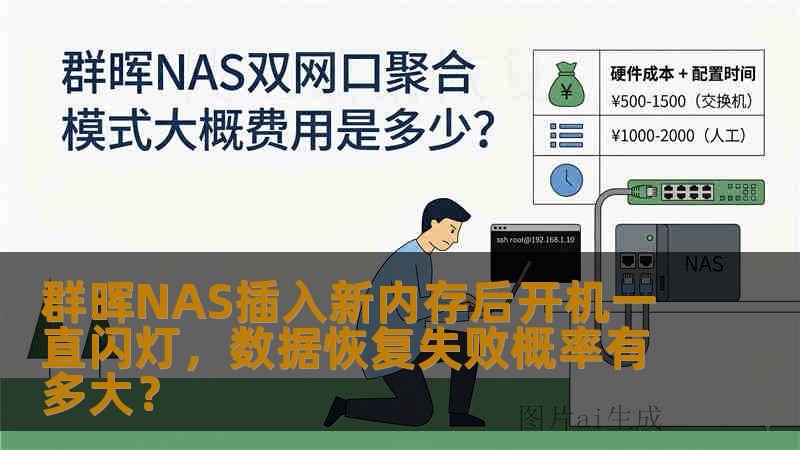 群晖NAS插入新内存后开机一直闪灯,数据恢复失败概率有多大? 群晖NAS插入新内存后开机一直闪灯,数据恢复失败概率有多大?