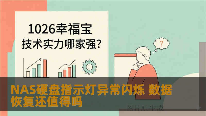 NAS硬盘指示灯异常闪烁 数据恢复还值得吗 NAS硬盘指示灯异常闪烁 数据恢复还值得吗