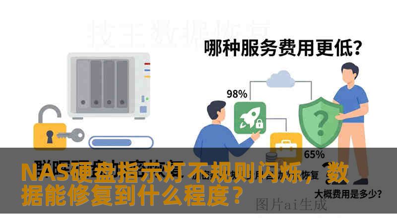 NAS硬盘指示灯不规则闪烁，数据能修复到什么程度？