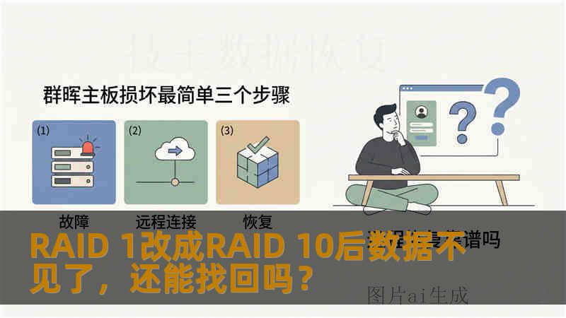 RAID 1改成RAID 10后数据不见了，还能找回吗？
