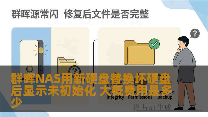 群晖NAS用新硬盘替换坏硬盘后显示未初始化 大概费用是多少