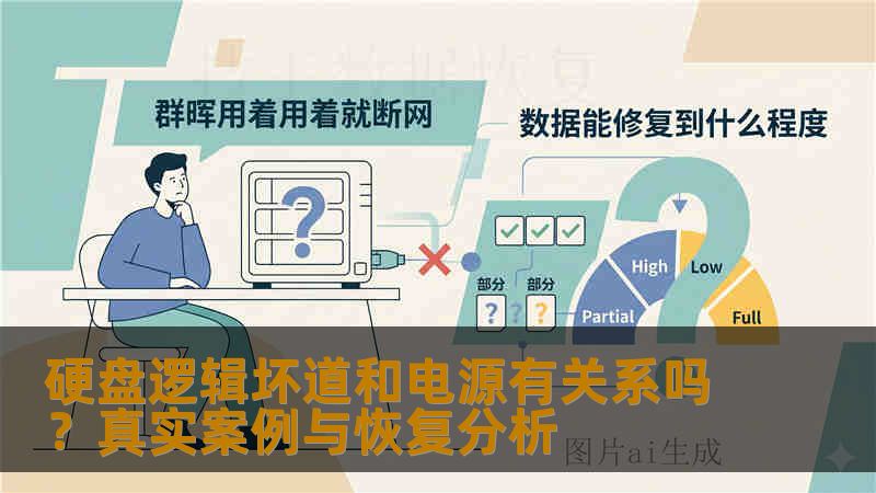 硬盘逻辑坏道和电源有关系吗？真实案例与恢复分析