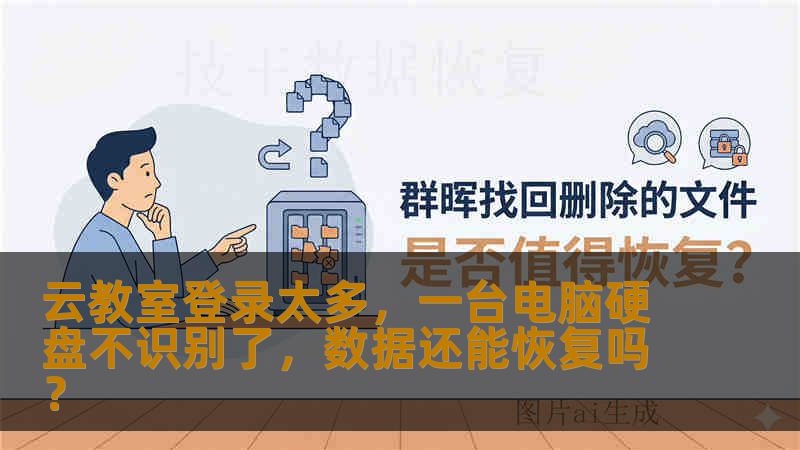 云教室登录太多,一台电脑硬盘不识别了,数据还能恢复吗? 云教室登录太多,一台电脑硬盘不识别了,数据还能恢复吗?