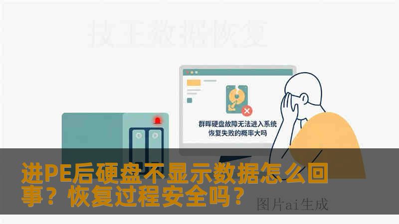 进PE后硬盘不显示数据怎么回事?恢复过程安全吗? 进PE后硬盘不显示数据怎么回事?恢复过程安全吗?