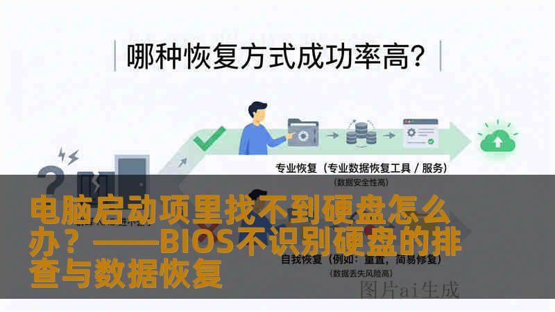 电脑启动项里找不到硬盘怎么办?——BIOS不识别硬盘的排查与数据恢复 电脑启动项里找不到硬盘怎么办?——BIOS不识别硬盘的排查与数据恢复