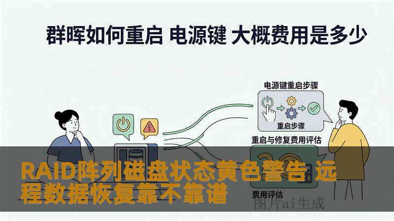 RAID阵列磁盘状态黄色警告 远程数据恢复靠不靠谱