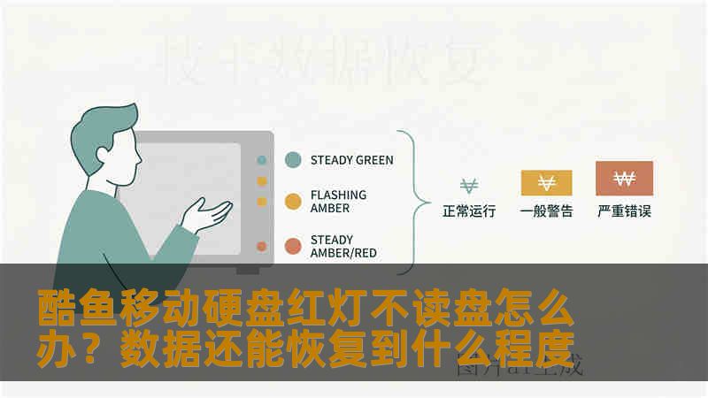 酷鱼移动硬盘红灯不读盘怎么办?数据还能恢复到什么程度 酷鱼移动硬盘红灯不读盘怎么办?数据还能恢复到什么程度