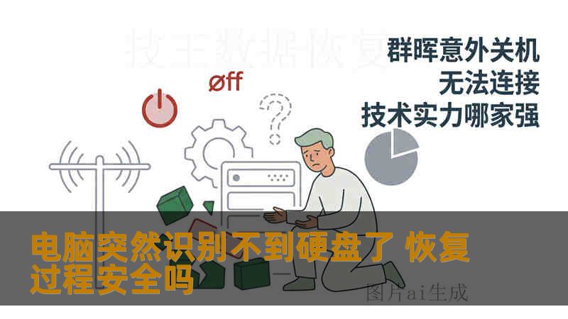 电脑突然识别不到硬盘了 恢复过程安全吗