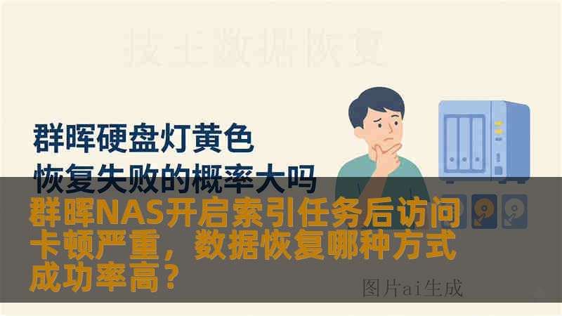 群晖NAS开启索引任务后访问卡顿严重，数据恢复哪种方式成功率高？