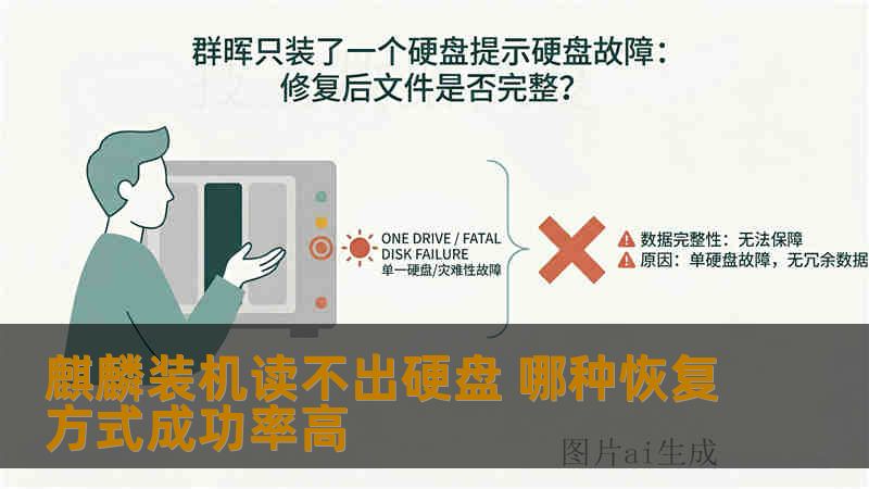 麒麟装机读不出硬盘 哪种恢复方式成功率高