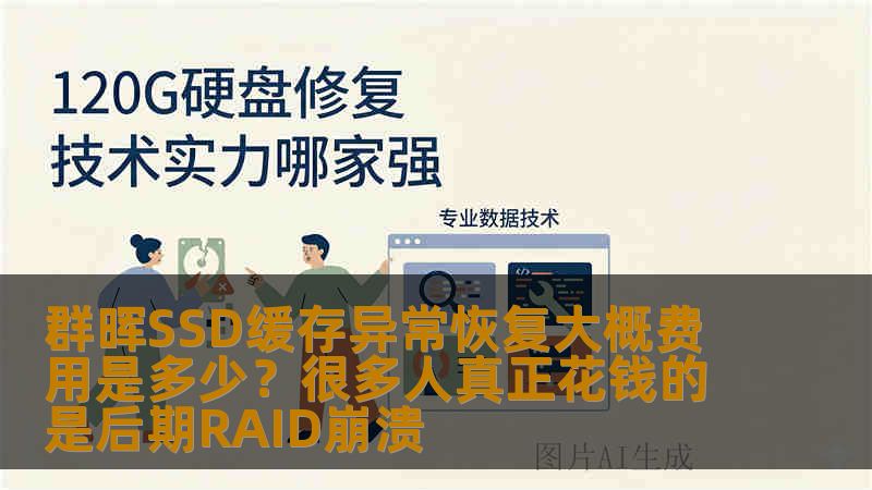 群晖SSD缓存异常恢复大概费用是多少？很多人真正花钱的是后期RAID崩溃