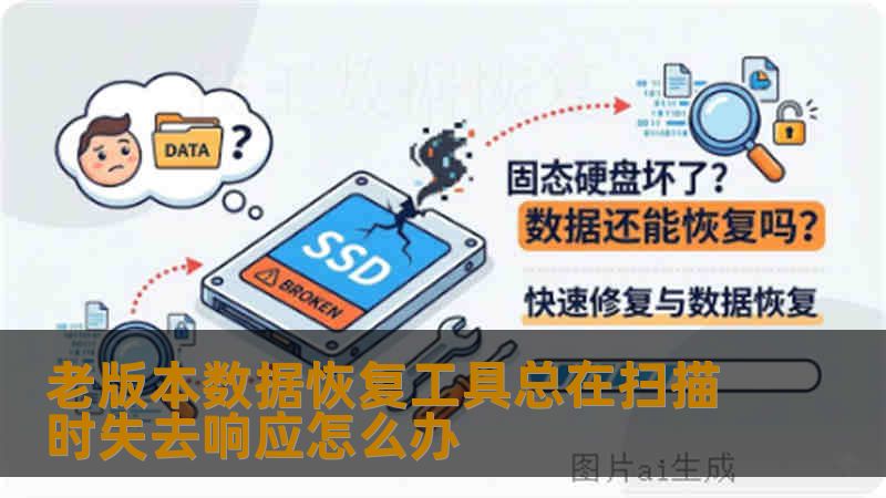 老版本数据恢复工具总在扫描时失去响应怎么办