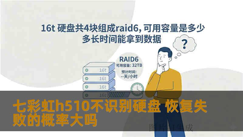 七彩虹h510不识别硬盘 恢复失败的概率大吗