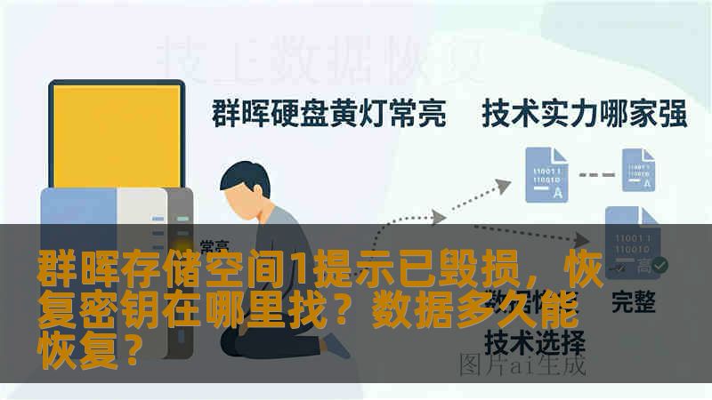 群晖存储空间1提示已毁损，恢复密钥在哪里找？数据多久能恢复？