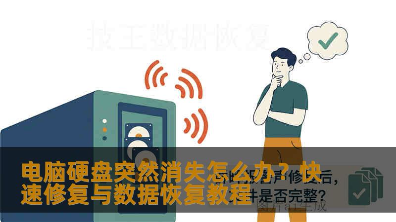电脑硬盘突然消失怎么办?快速修复与数据恢复教程 电脑硬盘突然消失怎么办?快速修复与数据恢复教程