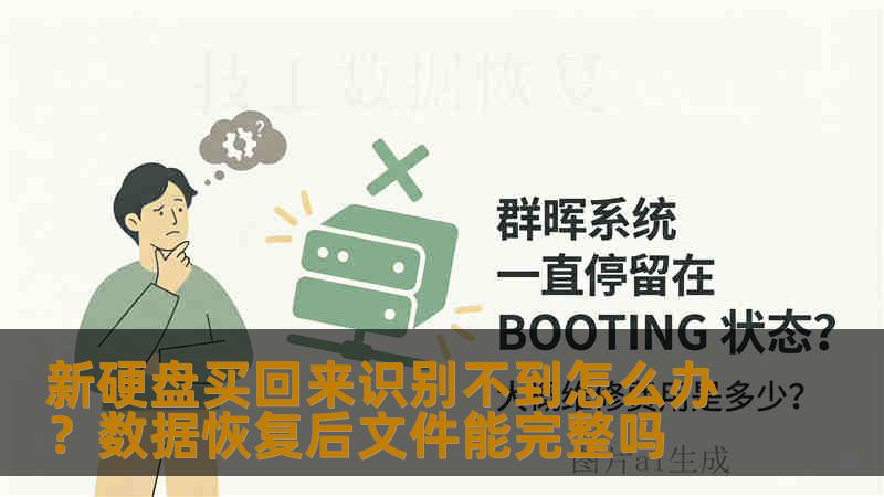 新硬盘买回来识别不到怎么办？数据恢复后文件能完整吗