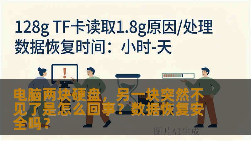 电脑两块硬盘,另一块突然不见了是怎么回事?数据恢复安全吗? 电脑两块硬盘,另一块突然不见了是怎么回事?数据恢复安全吗?
