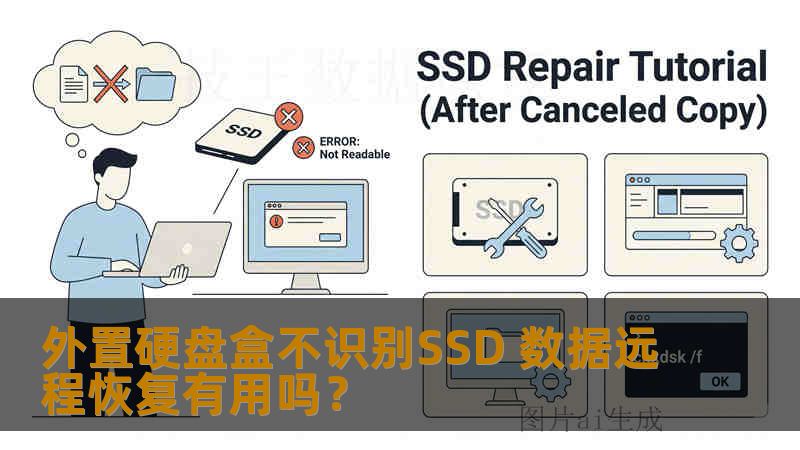 外置硬盘盒不识别SSD 数据远程恢复有用吗? 外置硬盘盒不识别SSD 数据远程恢复有用吗?